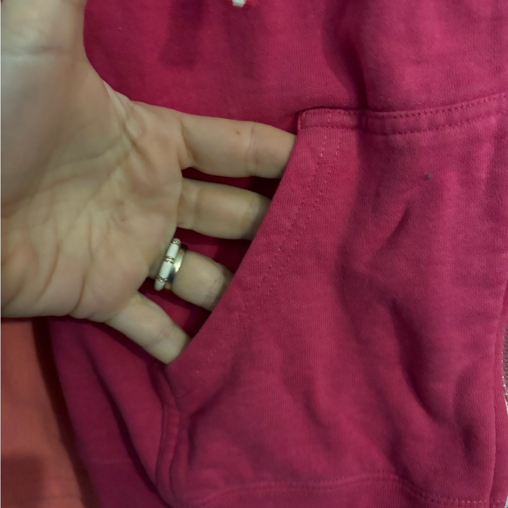The North Face Womens Medium 1 Dark Pink Full Zip Hoody & 1 Bright Pink Fleece - Picture 3 of 13